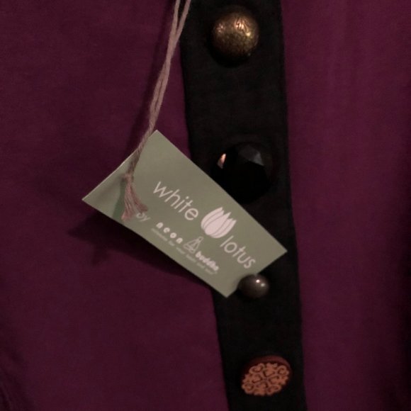 White Lotus car coat/jacket/long top - Picture 3 of 5